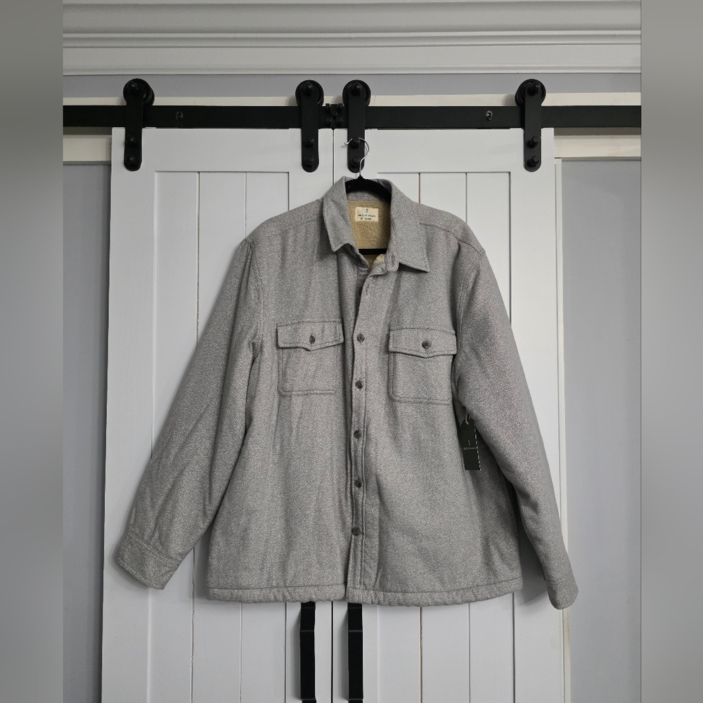 Mutual Weave Sherpa Jacket. NEW!